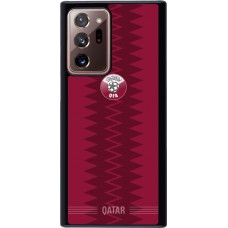 Samsung Galaxy Note 20 Ultra Case Hülle - Qatar 2026 personalisierbares Fussballtrikot