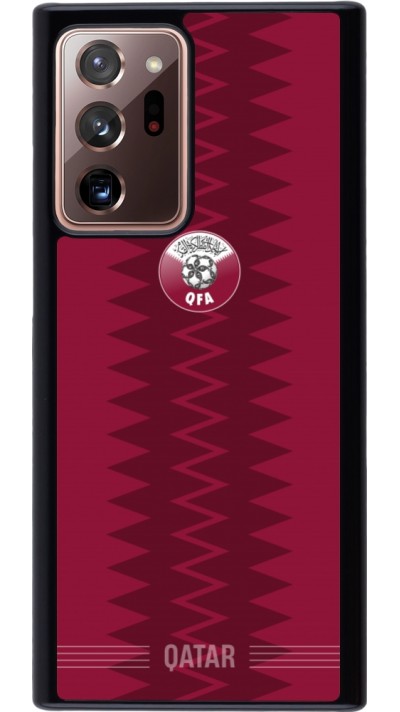 Samsung Galaxy Note 20 Ultra Case Hülle - Qatar 2026 personalisierbares Fussballtrikot