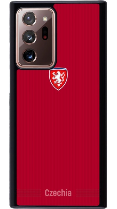 Samsung Galaxy Note 20 Ultra Case Hülle - Tschechische Republik 2026 personalisierbares Fussballtrikot