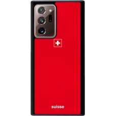Samsung Galaxy Note 20 Ultra Case Hülle - Schweiz 2026 personalisierbares Fussballtrikot