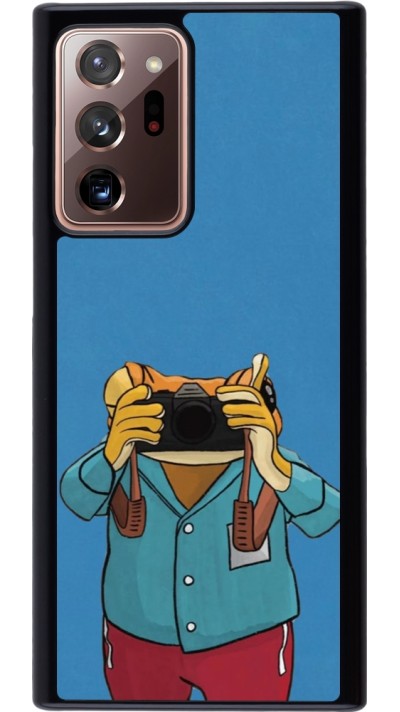 Samsung Galaxy Note 20 Ultra Case Hülle - Frog with camera DTMF