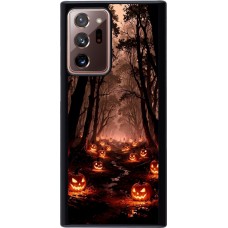 Samsung Galaxy Note 20 Ultra Case Hülle - Halloween 2025 Road of Terrifying Pumpkins