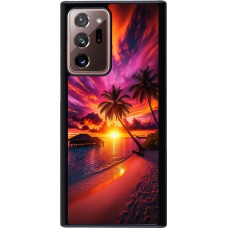 Samsung Galaxy Note 20 Ultra Case Hülle - Malediven Abenddämmerung Glückseligkeit