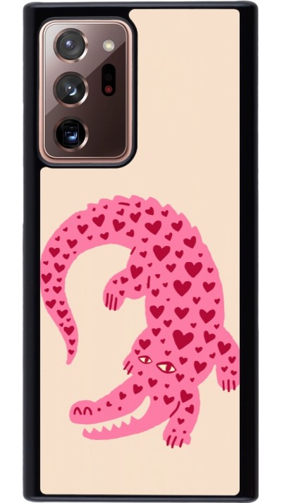 Samsung Galaxy Note 20 Ultra Case Hülle - Pink crocodile 2026
