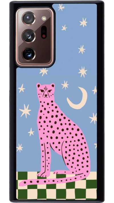 Samsung Galaxy Note 20 Ultra Case Hülle - Pink leopard with stars 2026