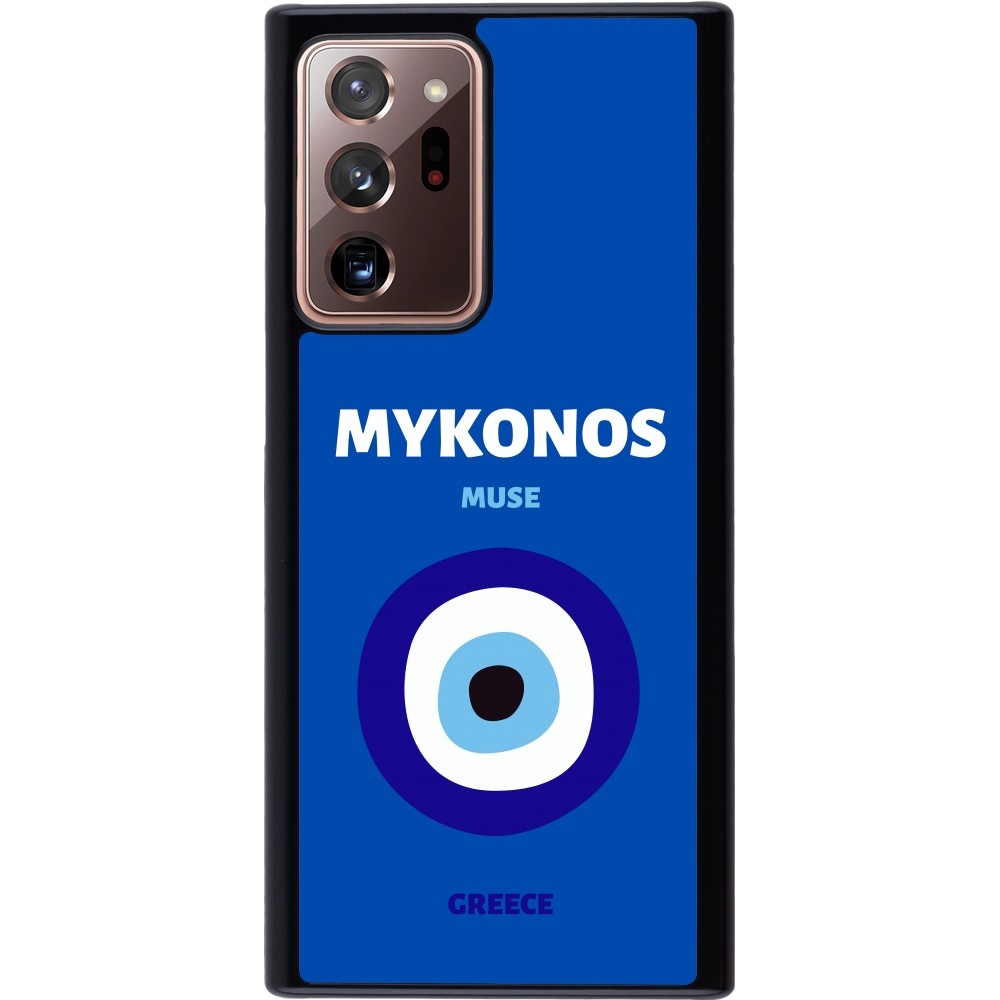 Samsung Galaxy Note 20 Ultra Case Hülle - Pop Summer Destination Mykonos