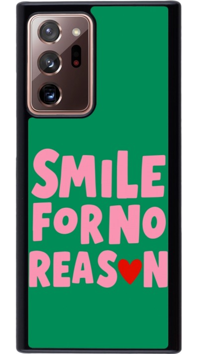 Samsung Galaxy Note 20 Ultra Case Hülle - Smile for no reason 2026