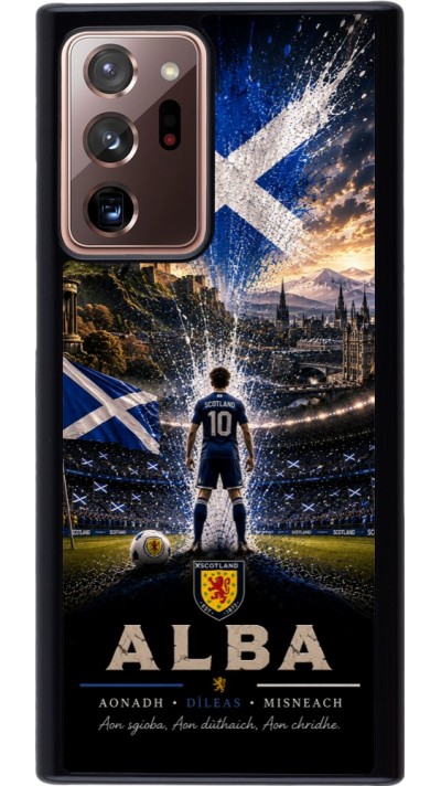 Samsung Galaxy Note 20 Ultra Case Hülle - Fussball Schottland splash 2026