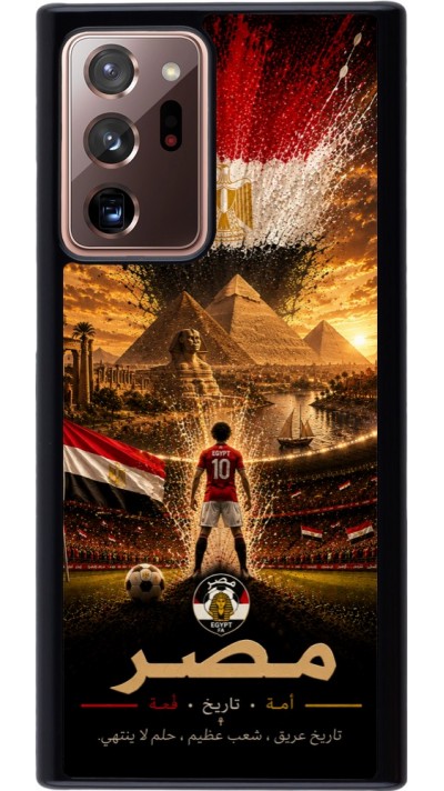 Samsung Galaxy Note 20 Ultra Case Hülle - Fussball Ägypten splash 2026