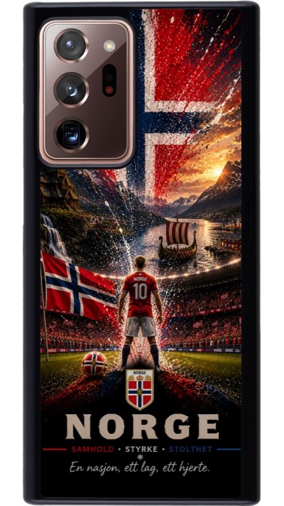 Samsung Galaxy Note 20 Ultra Case Hülle - Fussball Norwegen splash 2026