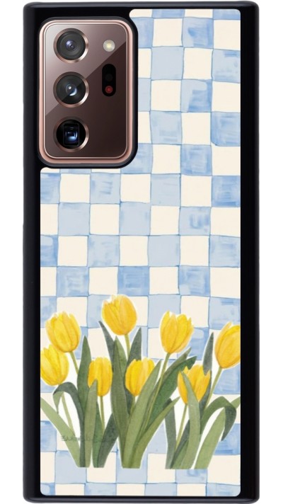 Samsung Galaxy Note 20 Ultra Case Hülle - Blue vichy tulips 2026