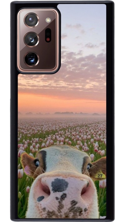 Samsung Galaxy Note 20 Ultra Case Hülle - Cow with tulips 2026