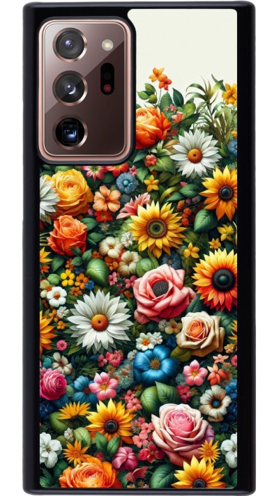 Samsung Galaxy Note 20 Ultra Case Hülle - Sommer Blumenmuster