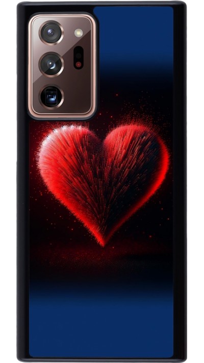 Samsung Galaxy Note 20 Ultra Case Hülle - Valentin 2025 rotes Herz