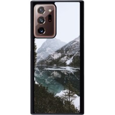 Samsung Galaxy Note 20 Ultra Case Hülle - Winter 22 snowy mountain and lake