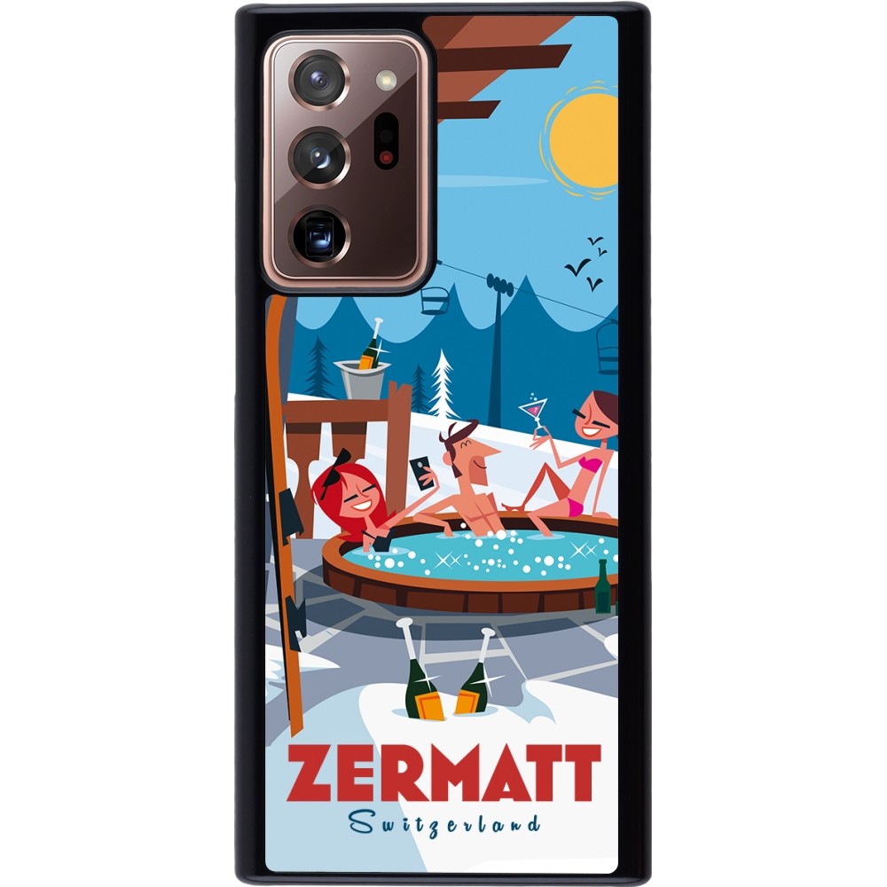 Samsung Galaxy Note 20 Ultra Case Hülle - Zermatt Mountain Jacuzzi