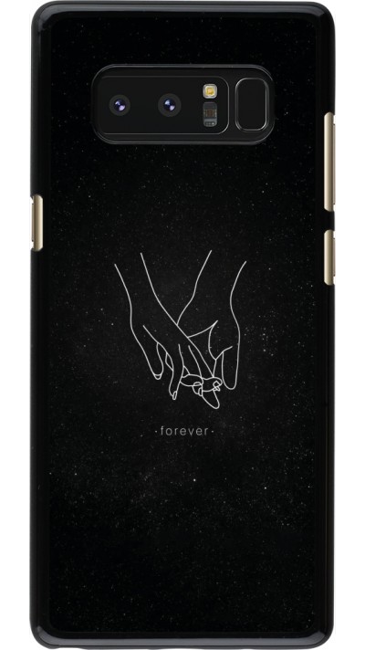 Samsung Galaxy Note8 Case Hülle - Valentine 2023 hands forever