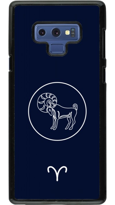 Samsung Galaxy Note9 Case Hülle - Astrologie Widder