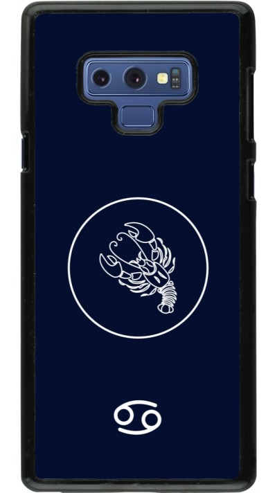 Samsung Galaxy Note9 Case Hülle - Astrologie Krebs