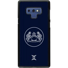 Samsung Galaxy Note9 Case Hülle - Astrologie Zwillinge