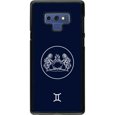 Samsung Galaxy Note9 Case Hülle - Astrologie Zwillinge