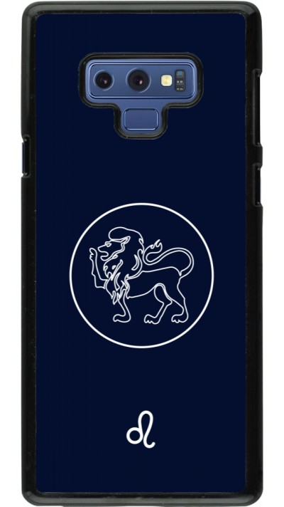 Samsung Galaxy Note9 Case Hülle - Astrologie Löwe
