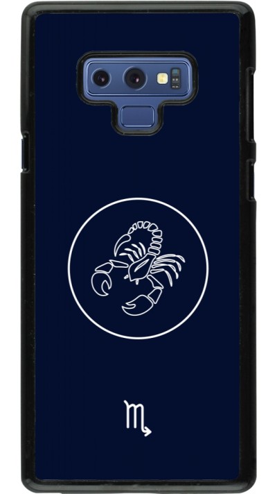 Samsung Galaxy Note9 Case Hülle - Astrologie Skorpion