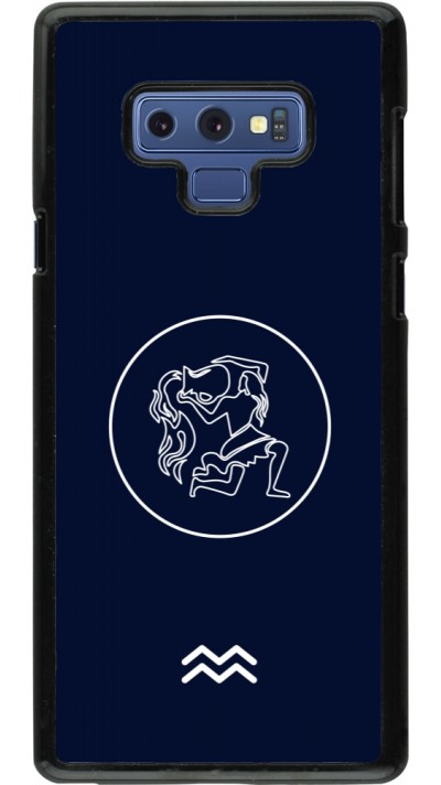 Samsung Galaxy Note9 Case Hülle - Astrologie Wassermann