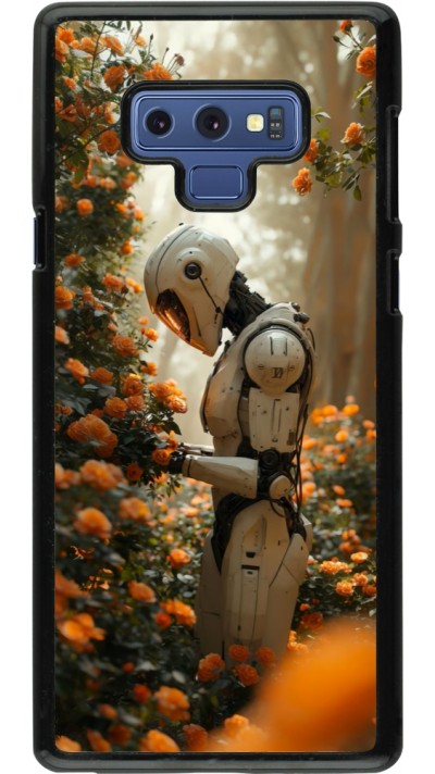 Samsung Galaxy Note9 Case Hülle - Astronaut flowers 2025