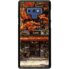 Samsung Galaxy Note9 Case Hülle - Autumn 25 Coffee shop
