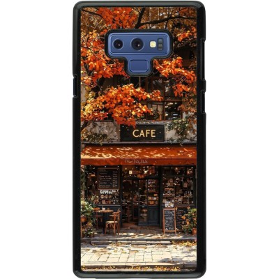 Samsung Galaxy Note9 Case Hülle - Autumn 25 Coffee shop