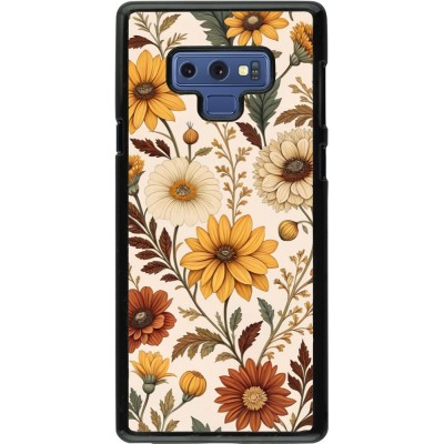 Samsung Galaxy Note9 Case Hülle - Autumn 25 Flower pattern
