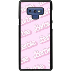 Samsung Galaxy Note9 Case Hülle - Barbie light pink pattern