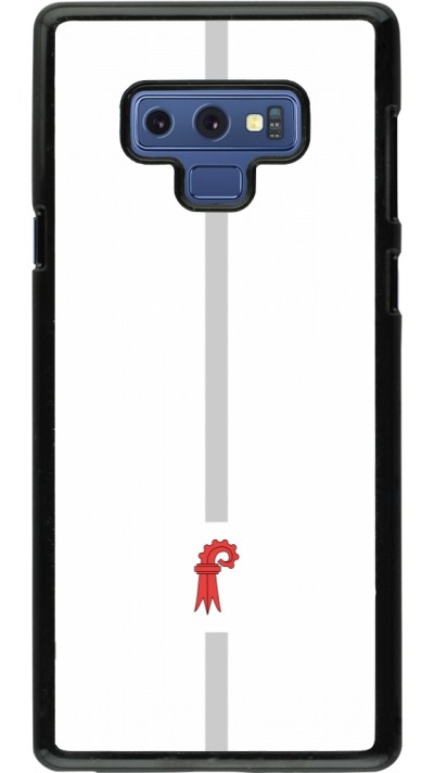 Samsung Galaxy Note9 Case Hülle - Kanton BL weiss