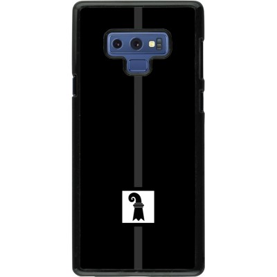 Samsung Galaxy Note9 Case Hülle - Kanton BS schwarz