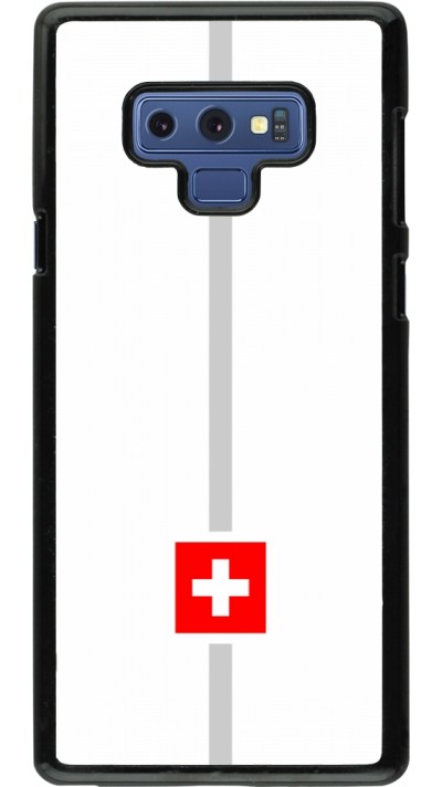 Samsung Galaxy Note9 Case Hülle - Kanton CH weiss