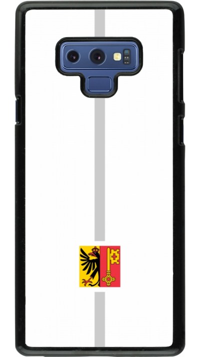 Samsung Galaxy Note9 Case Hülle - Kanton GE weiss