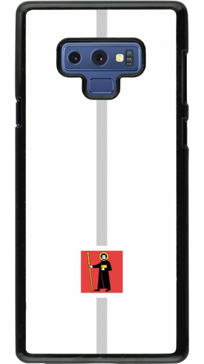 Samsung Galaxy Note9 Case Hülle - Kanton GL weiss