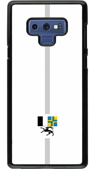 Samsung Galaxy Note9 Case Hülle - Kanton GR weiss