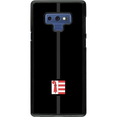 Samsung Galaxy Note9 Case Hülle - Kanton JU schwarz