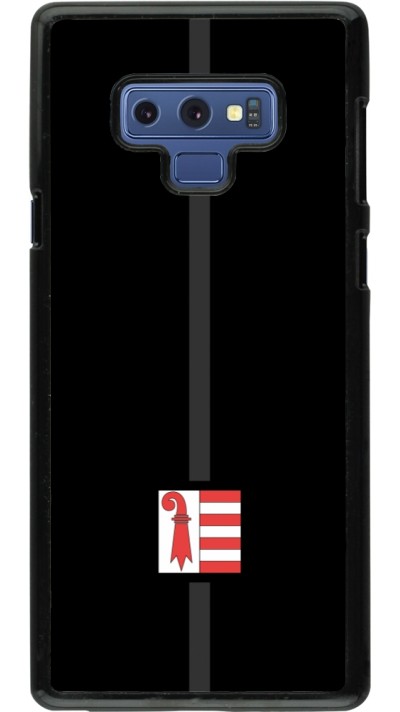 Samsung Galaxy Note9 Case Hülle - Kanton JU schwarz