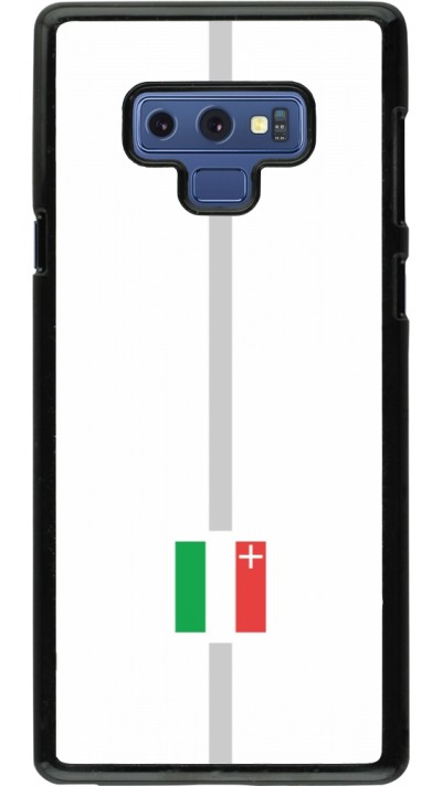 Samsung Galaxy Note9 Case Hülle - Kanton NE weiss