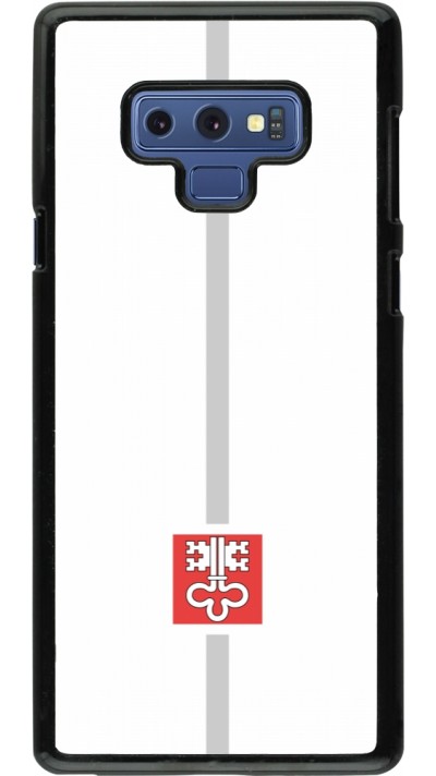Samsung Galaxy Note9 Case Hülle - Kanton NW weiss