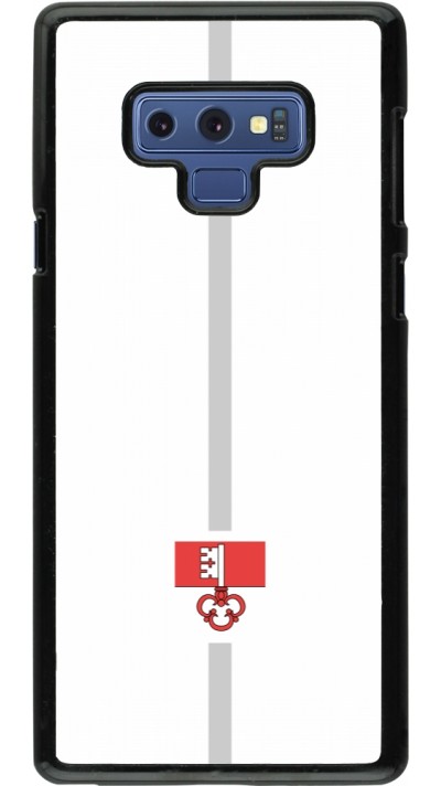 Samsung Galaxy Note9 Case Hülle - Kanton OW weiss