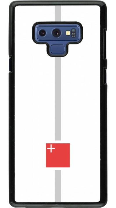 Samsung Galaxy Note9 Case Hülle - Kanton SZ weiss