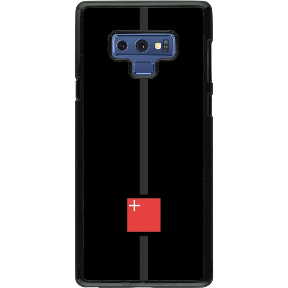 Samsung Galaxy Note9 Case Hülle - Kanton SZ schwarz