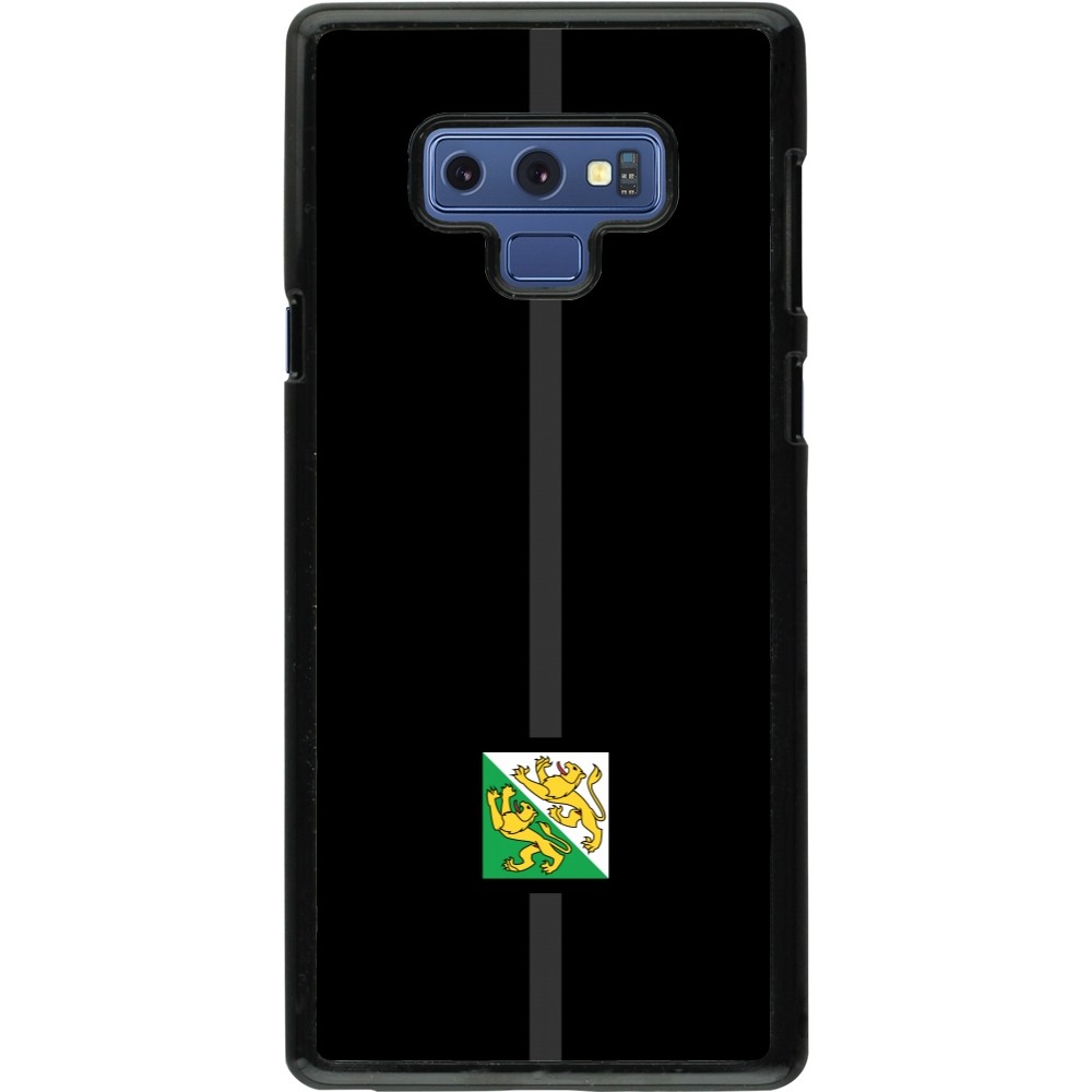 Samsung Galaxy Note9 Case Hülle - Kanton TG schwarz