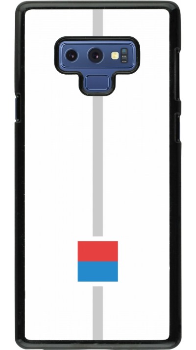 Samsung Galaxy Note9 Case Hülle - Kanton TI weiss