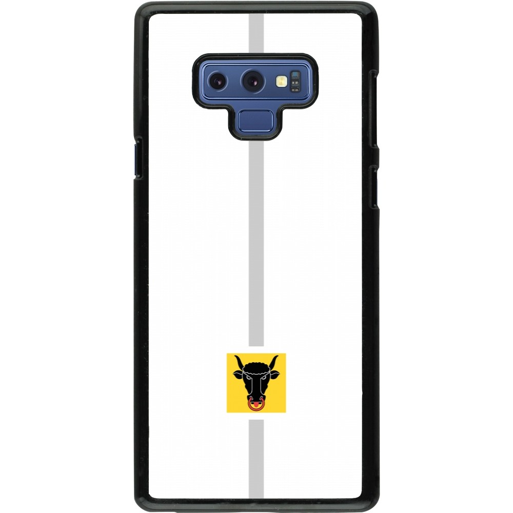 Samsung Galaxy Note9 Case Hülle - Kanton UR weiss