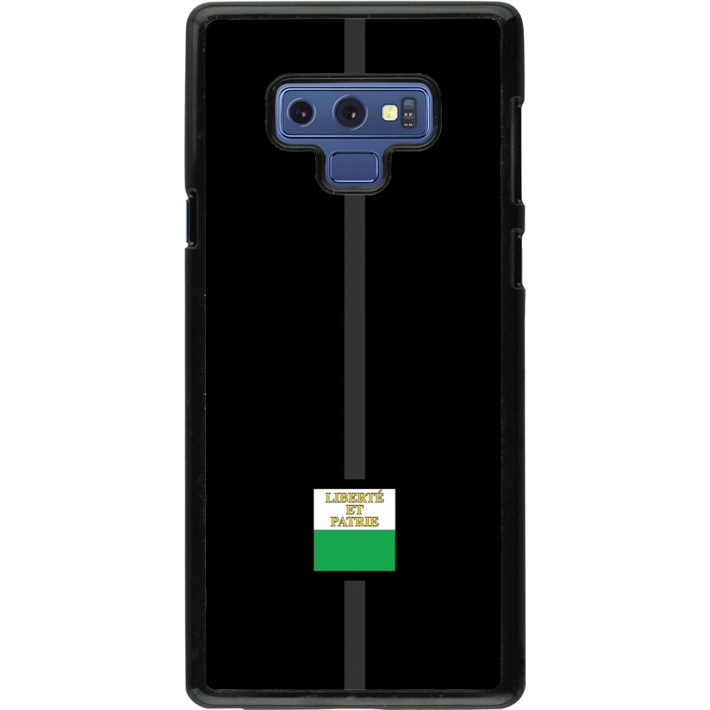 Samsung Galaxy Note9 Case Hülle - Kanton VD schwarz